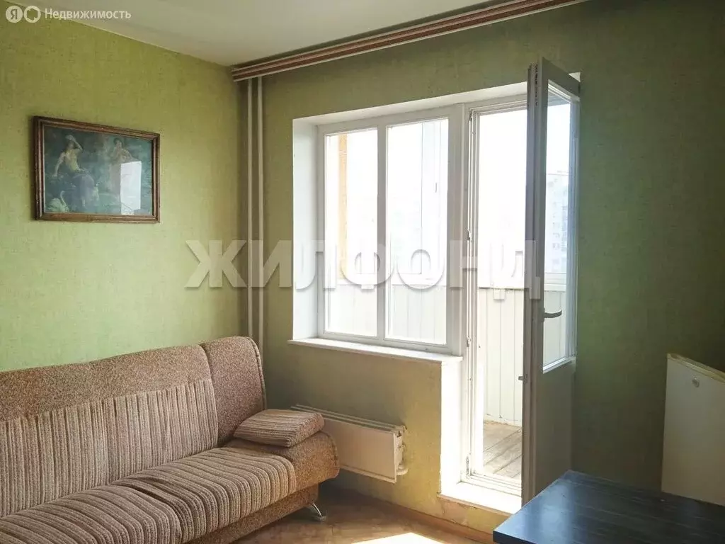 Квартира-студия: Новосибирск, улица Одоевского, 1/8 (19.3 м) - Фото 1