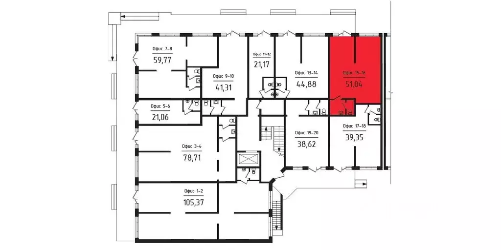 Офис в Адыгея, Майкоп Степная ул. (51 м) - Фото 2