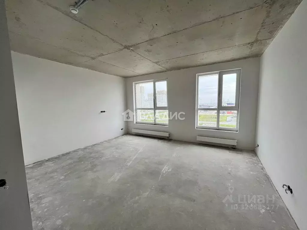 Студия Санкт-Петербург просп. Крузенштерна, 13 (32.2 м) - Фото 1