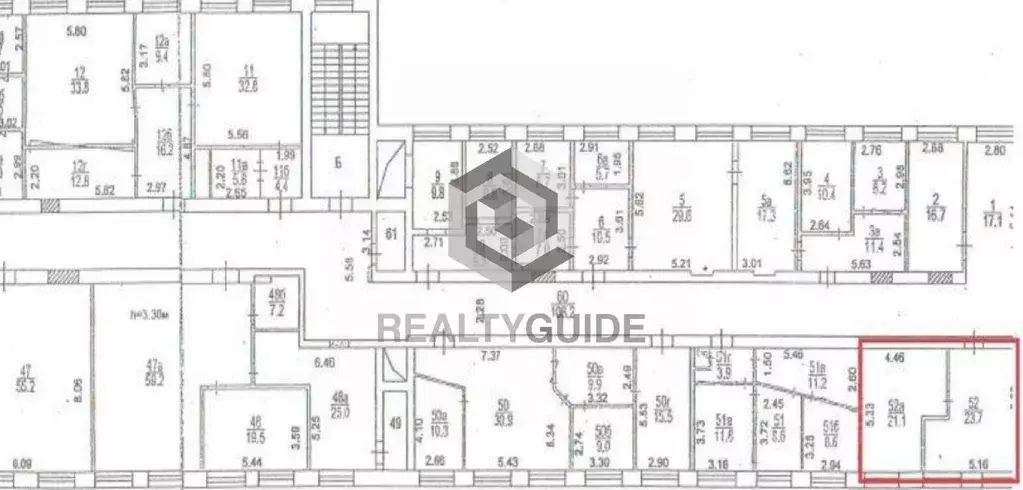 Офис в Москва 2-й Верхний Михайловский проезд, 9С2 (45 м) - Фото 1