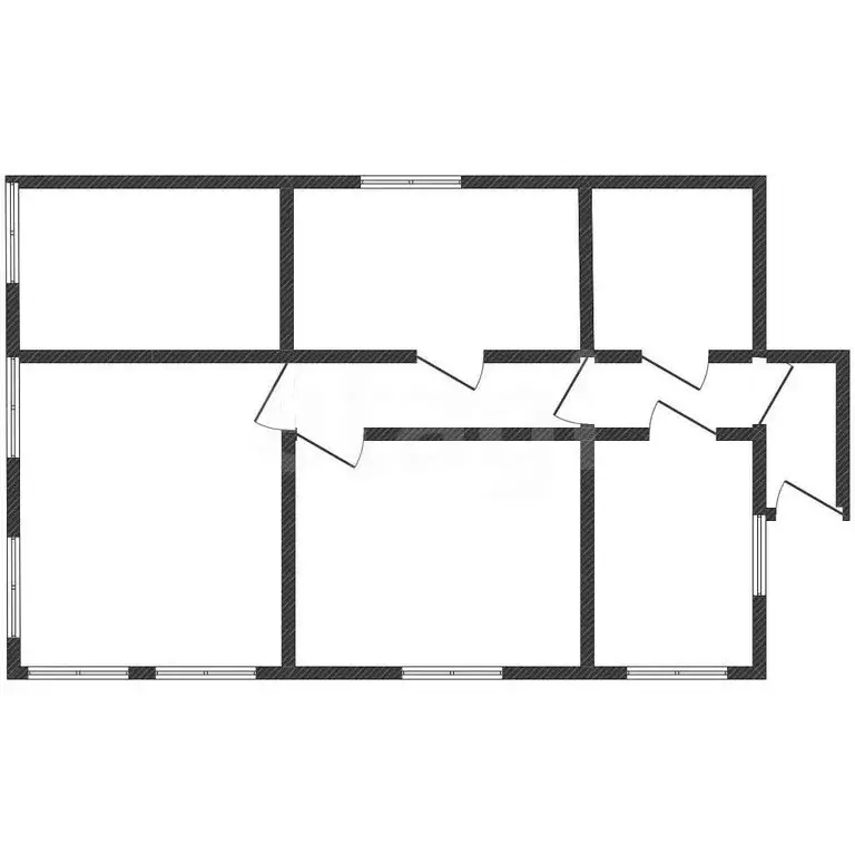 Дом в село Кладовое, Народная улица (80 м) - Фото 1