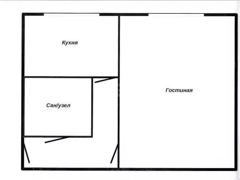 1-комнатная квартира: Ангарск, 84-й квартал, 18 (34.6 м) - Фото 0