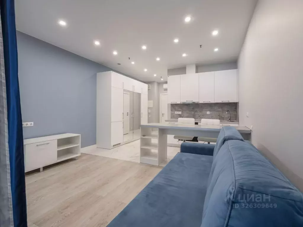 Студия Москва Ходынский бул., 20А (30.3 м) - Фото 2