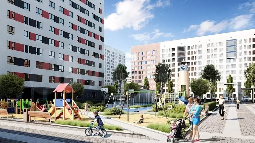 2-к. квартира, 60 м, 9/24 эт. - Фото 1