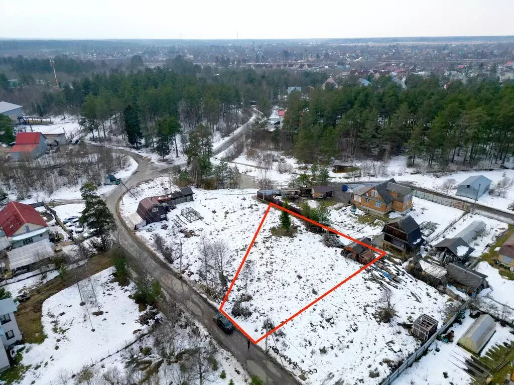 Участок в городской посёлок Ульяновка, 6-й переулок, 19 (7.74 м) - Фото 1