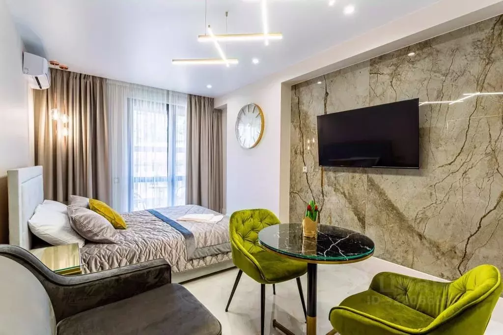 1-к кв. Краснодарский край, Сочи Центральный мкр, пер. Горького, 24к1 ... - Фото 1