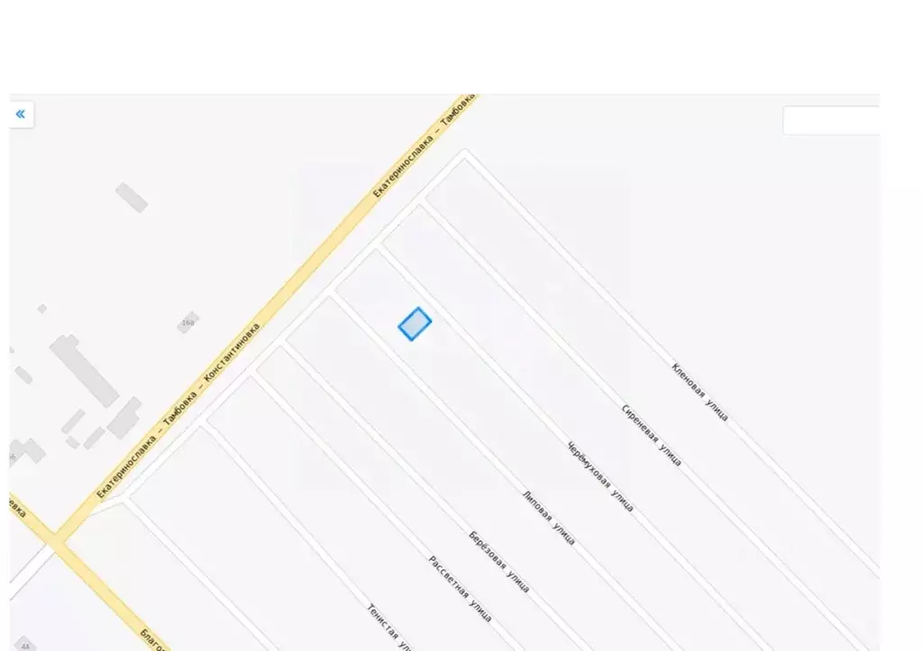 Участок в Амурская область, с. Тамбовка, Строитель СНТ  (6.06 сот.) - Фото 1