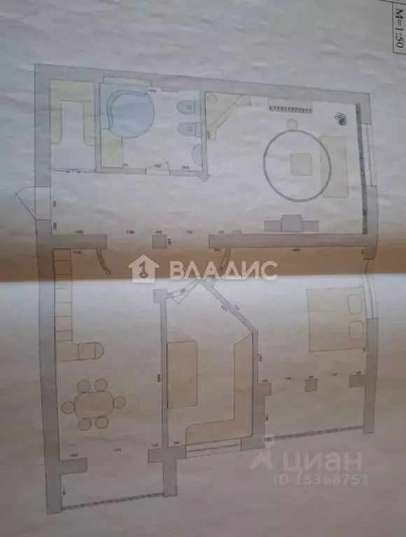 3-к кв. Калининградская область, Светлогорск Подгорная ул., 16 (95.0 ... - Фото 2