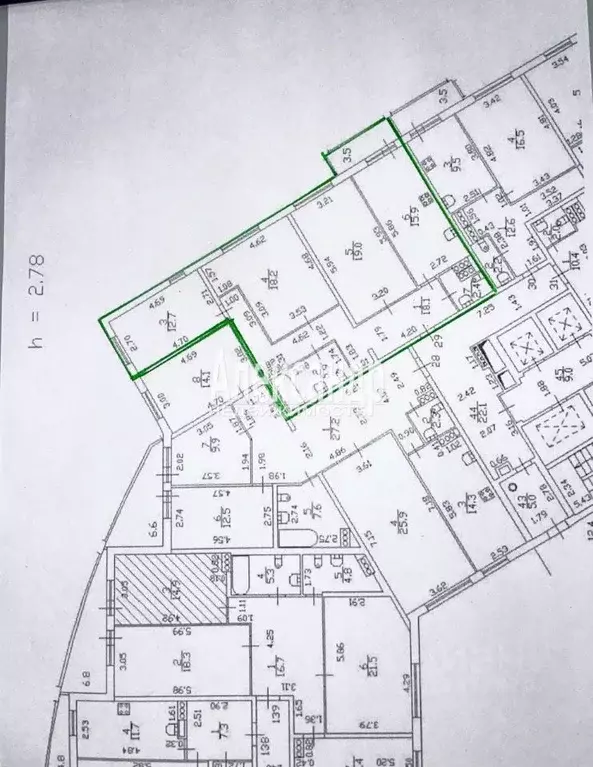 3-к кв. Санкт-Петербург Туристская ул., 15к2 (92.2 м) - Фото 2