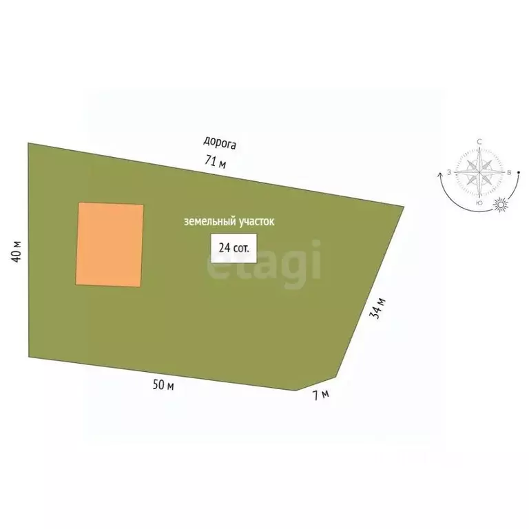 Дом в Крым, Симферопольский район, Донское с/пос, с. Верхнекурганное ... - Фото 2