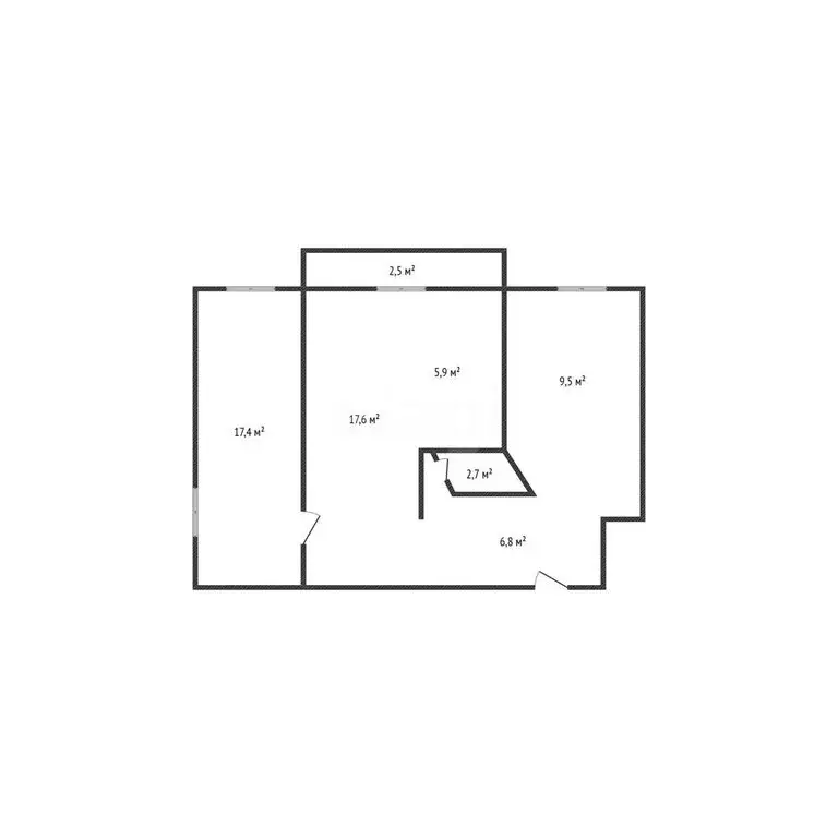 3-комнатная квартира: Махачкала, улица Ирчи Казака, 118 (62.2 м) - Фото 0