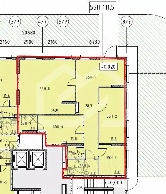 Помещение свободного назначения в Москва 2-й этап тер., Лучи жилой ... - Фото 2