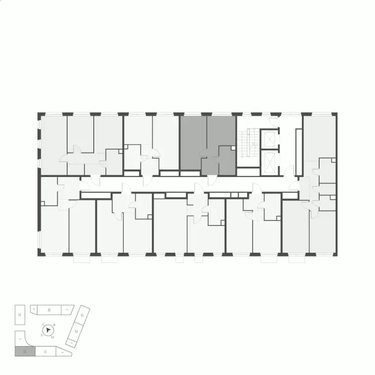 1-к кв. Москва проезд Проектируемый № 7021А (35.5 м) - Фото 1