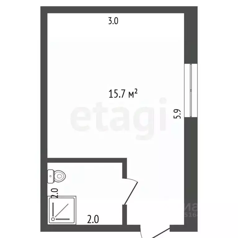 Помещение свободного назначения в Крым, Феодосия ул. Калинина, 33 (16 ... - Фото 2