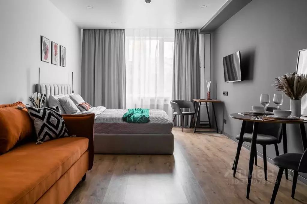Студия Санкт-Петербург Киевская ул., 5к6 (34.8 м) - Фото 0