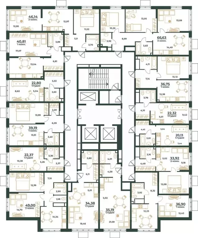 1-к кв. Хабаровский край, Хабаровск Южный мкр, ул. Рокоссовского ... - Фото 1