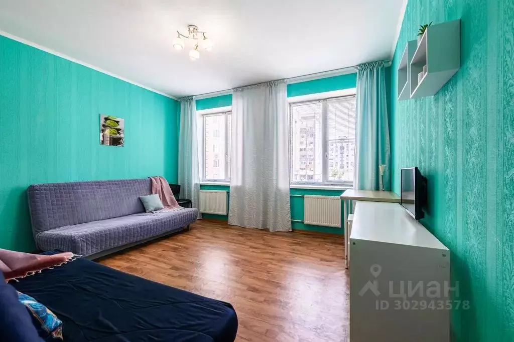 1-к кв. Татарстан, Казань Чистопольская ул., 82 (40.0 м) - Фото 2