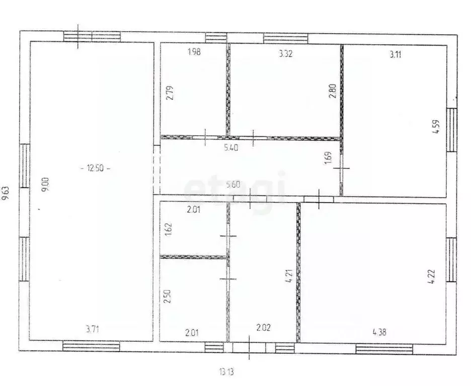Дом в Тульская область, Заокский рп ул. Крестьянская, 11 (113 м) - Фото 2