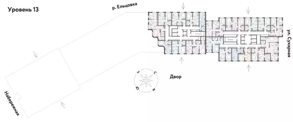 2-к кв. Новосибирская область, Новосибирск Сухарная ул., 109/2 (42.82 ... - Фото 1