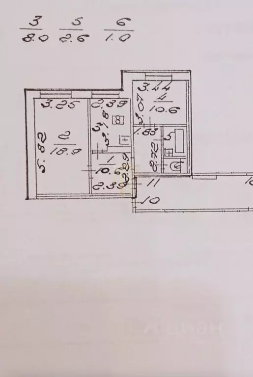 2-к кв. Санкт-Петербург ул. Маршала Новикова, 1К1 (51.7 м) - Фото 1