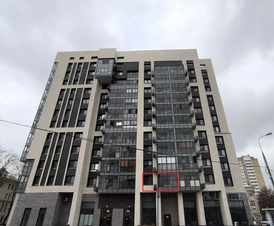 1-к кв. Москва пер. Пересветов, 9 (43.5 м) - Фото 2