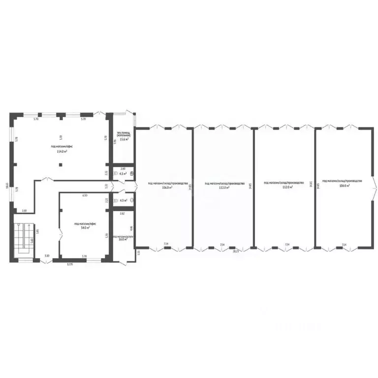 Склад в Тюменская область, Тюменский муниципальный округ, с. Яр ул. ... - Фото 1