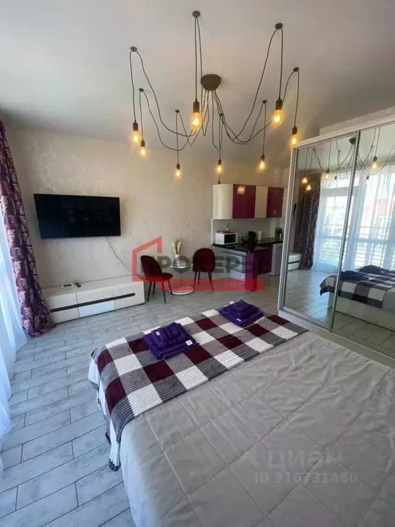 Студия Севастополь ш. Фиолентовское, 134к2 (32.0 м) - Фото 0