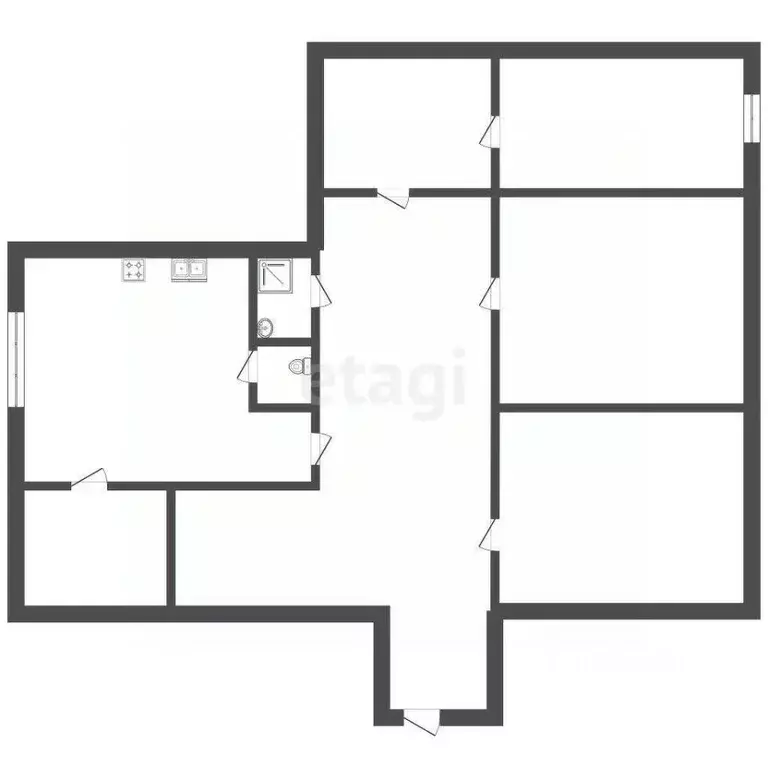 Комната Санкт-Петербург ул. Некрасова, 1/38 (23.0 м) - Фото 2