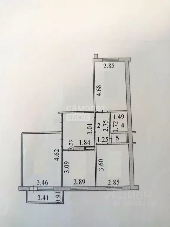 Комната Липецкая область, Липецк ул. С.М. Шерстобитова, 16 (14.0 м) - Фото 2