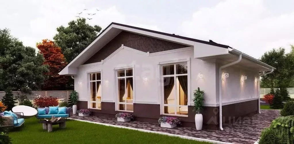 Дом в Крым, Симферопольский район, Мирновское с/пос, Таврический кп ... - Фото 1