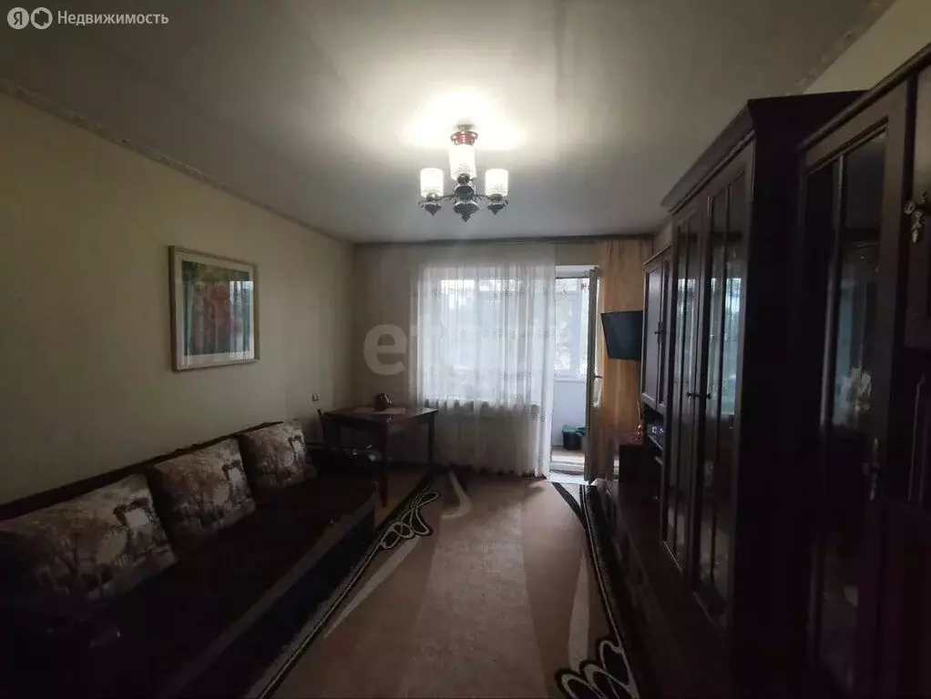 1-комнатная квартира: Молодёжное, улица Строителей, 6 (29.6 м) - Фото 2