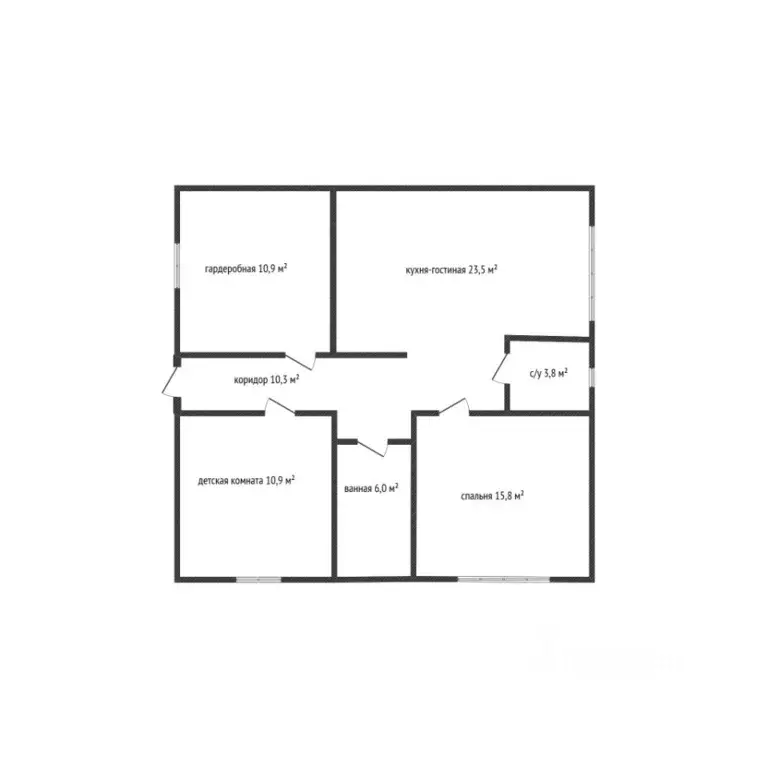 Дом в Краснодарский край, Новороссийск пос. Прохоровка, ул. Каштановая ... - Фото 2