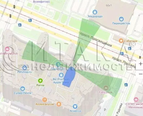 3-к кв. Санкт-Петербург просп. Просвещения, 43 (113.9 м) - Фото 2