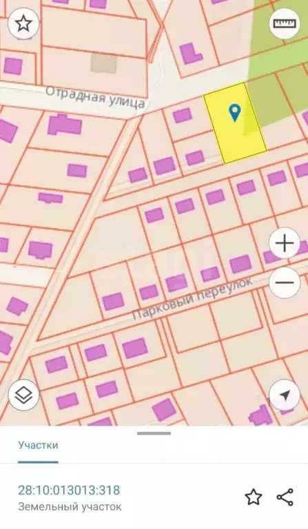 Участок в Амурская область, Благовещенский район, с. Чигири ул. ... - Фото 1