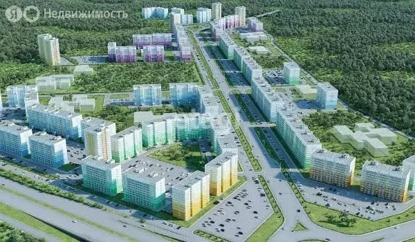 2-комнатная квартира: Новосибирск, улица В. Высоцкого, 41/3 (59 м) - Фото 1