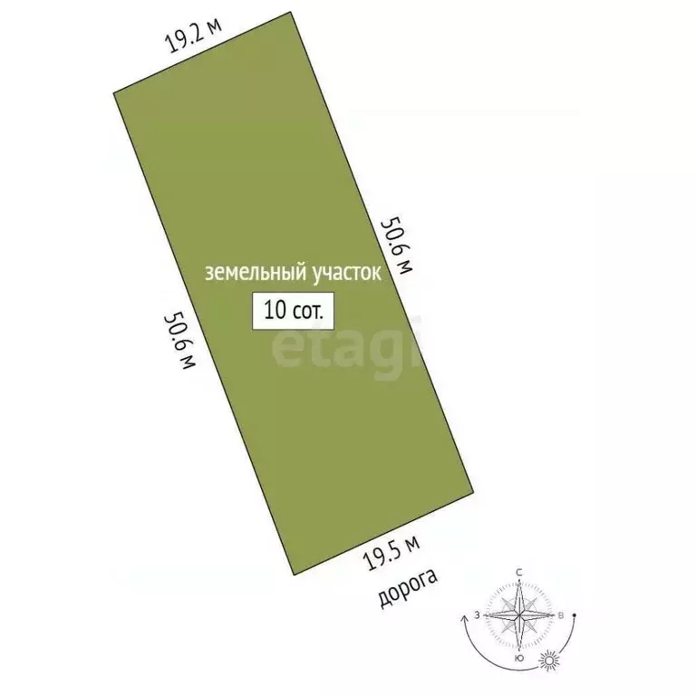 Участок в Ленинградская область, Волосовский район, д. Бегуницы  (10.0 ... - Фото 2