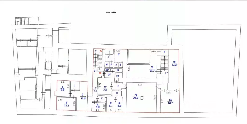 Торговая площадь в Москва ул. Покровка, 3/7С1а (1819 м) - Фото 2