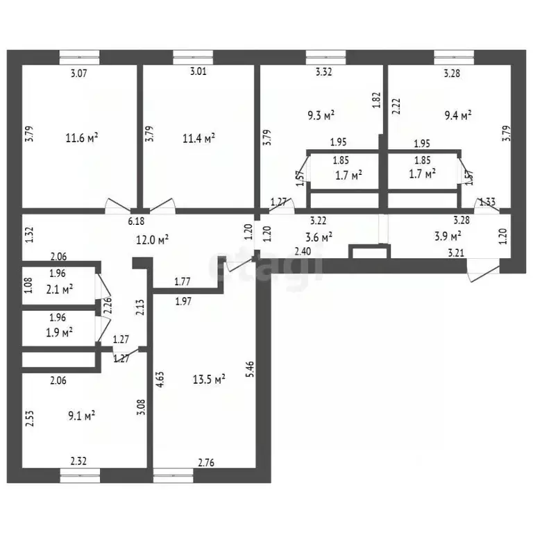 6-к кв. Московская область, Щелково городской округ, пос. Литвиново 13 ... - Фото 1