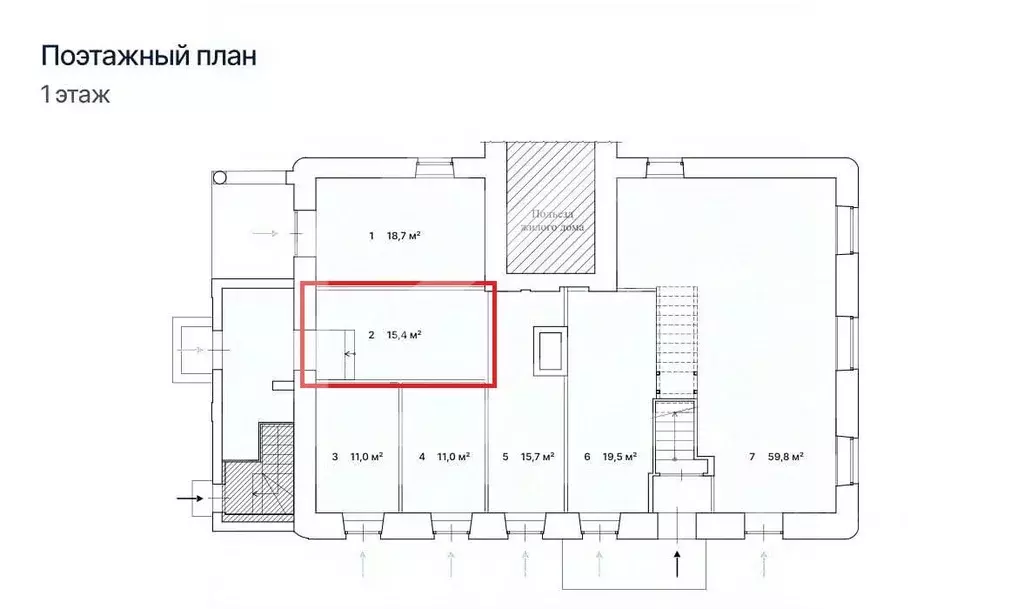 Помещение свободного назначения в Москва Бауманская ул., 33/2С3 (15 м) - Фото 2
