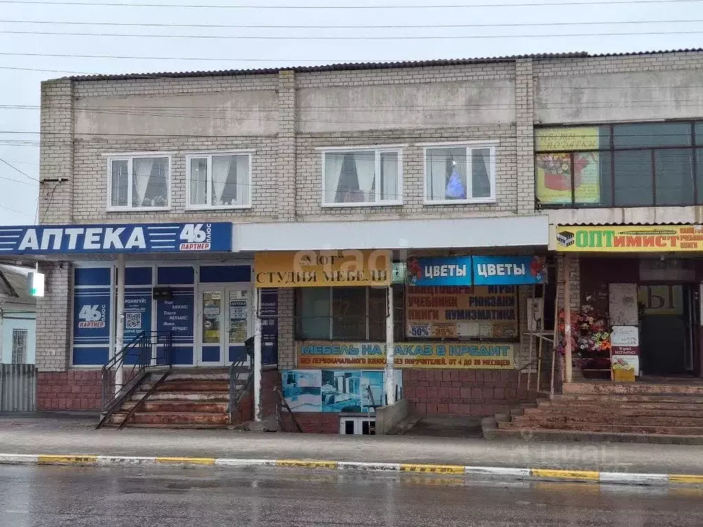 Торговая площадь в Курская область, Поселок Медвенка муниципальное ... - Фото 1