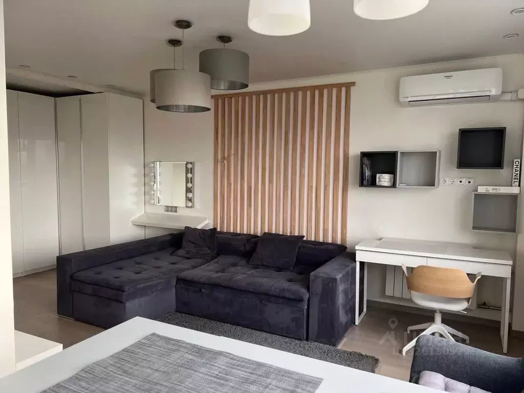 Студия Москва Большая Андроньевская ул., 20 (35.0 м) - Фото 1