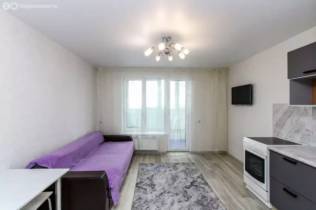 Квартира-студия: Тюмень, Велижанская улица, 66 (25.4 м) - Фото 1