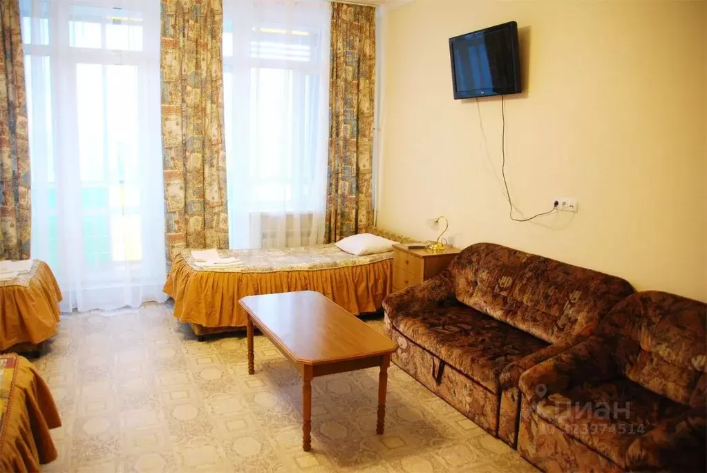 Комната Крым, Симферополь городской округ, Аэрофлотский пгт пл. ... - Фото 2