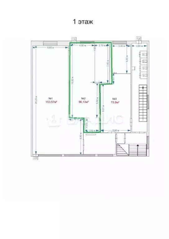 Торговая площадь в Новосибирская область, Новосибирск ул. Никитина, ... - Фото 2