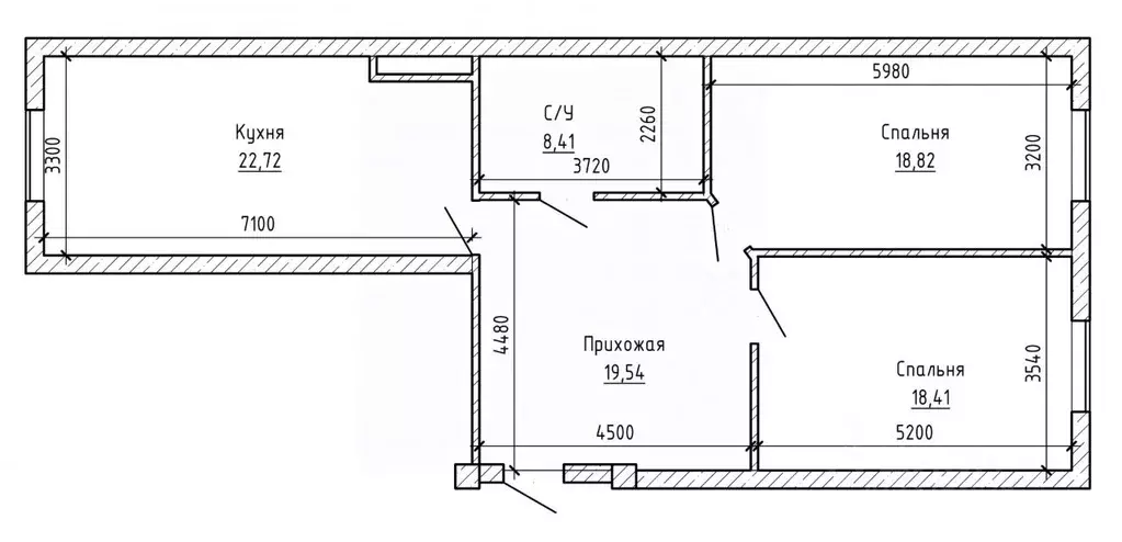 2-к кв. Кабардино-Балкария, Нальчик ул. Героя России Т.М. Тамазова ... - Фото 2