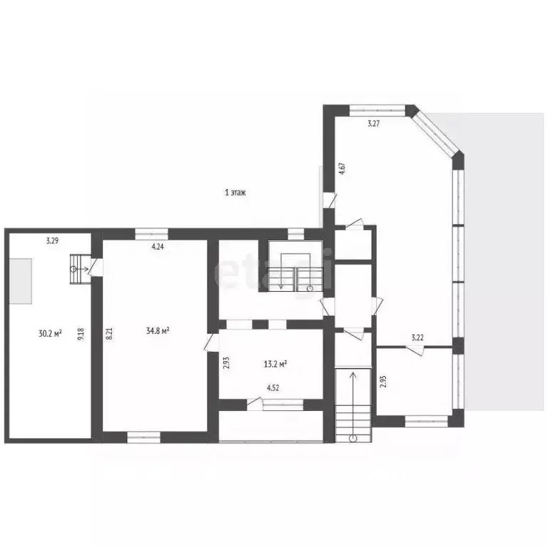 Дом в Коми, Сыктывкар Набережная ул., 39 (232 м) - Фото 2
