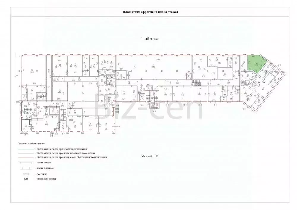 Офис в Санкт-Петербург ул. Маршала Говорова, 52 (38 м) - Фото 1