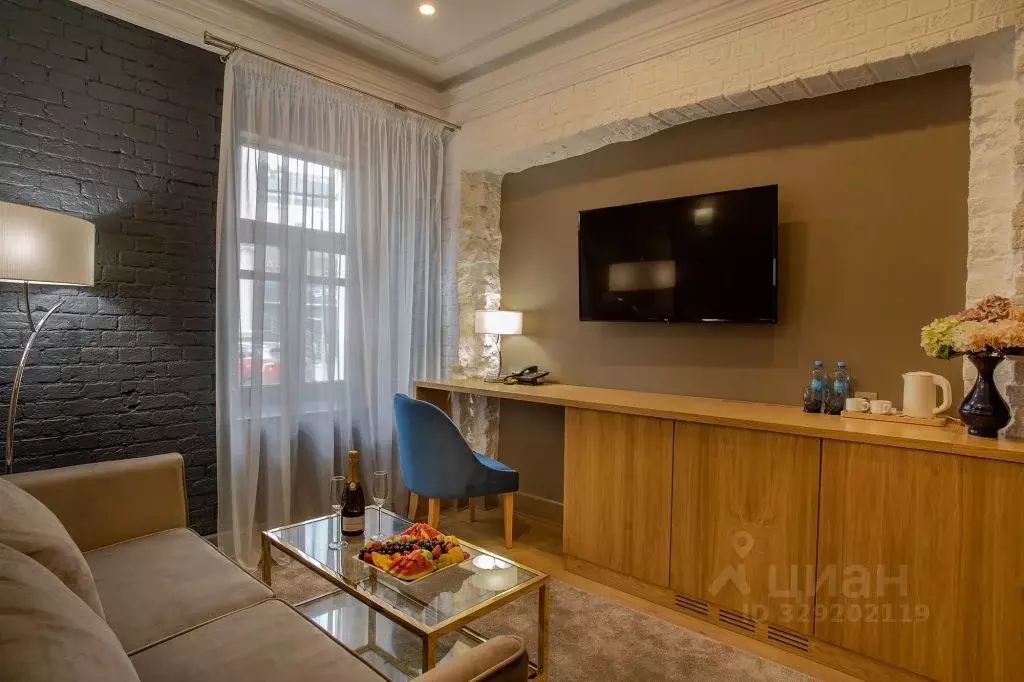 Комната Москва Настасьинский пер., 8С1 (10.0 м) - Фото 1