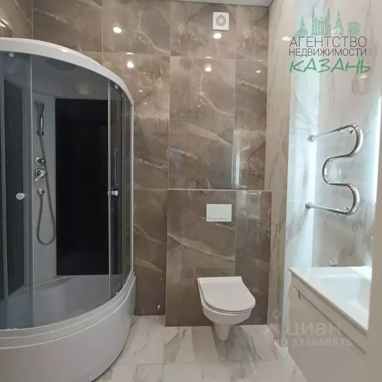 2-к кв. Татарстан, Казань ул. Комиссара Габишева, 18А (57.7 м) - Фото 2