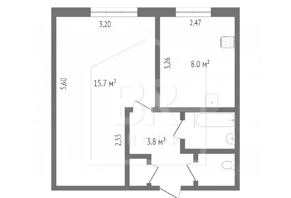 1-к кв. Санкт-Петербург просп. Энергетиков, 35к1 (31.1 м) - Фото 1